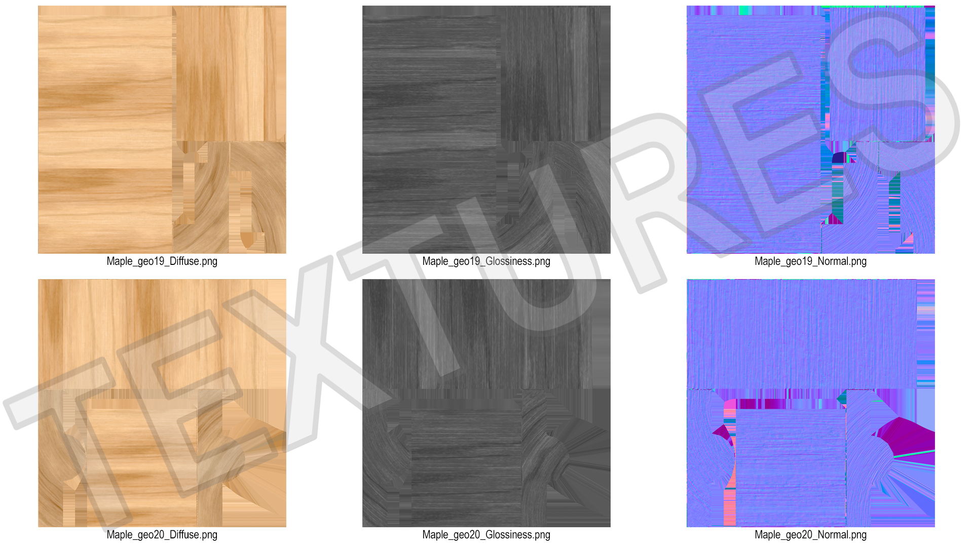 Set Molding Maple Part 3 3D model