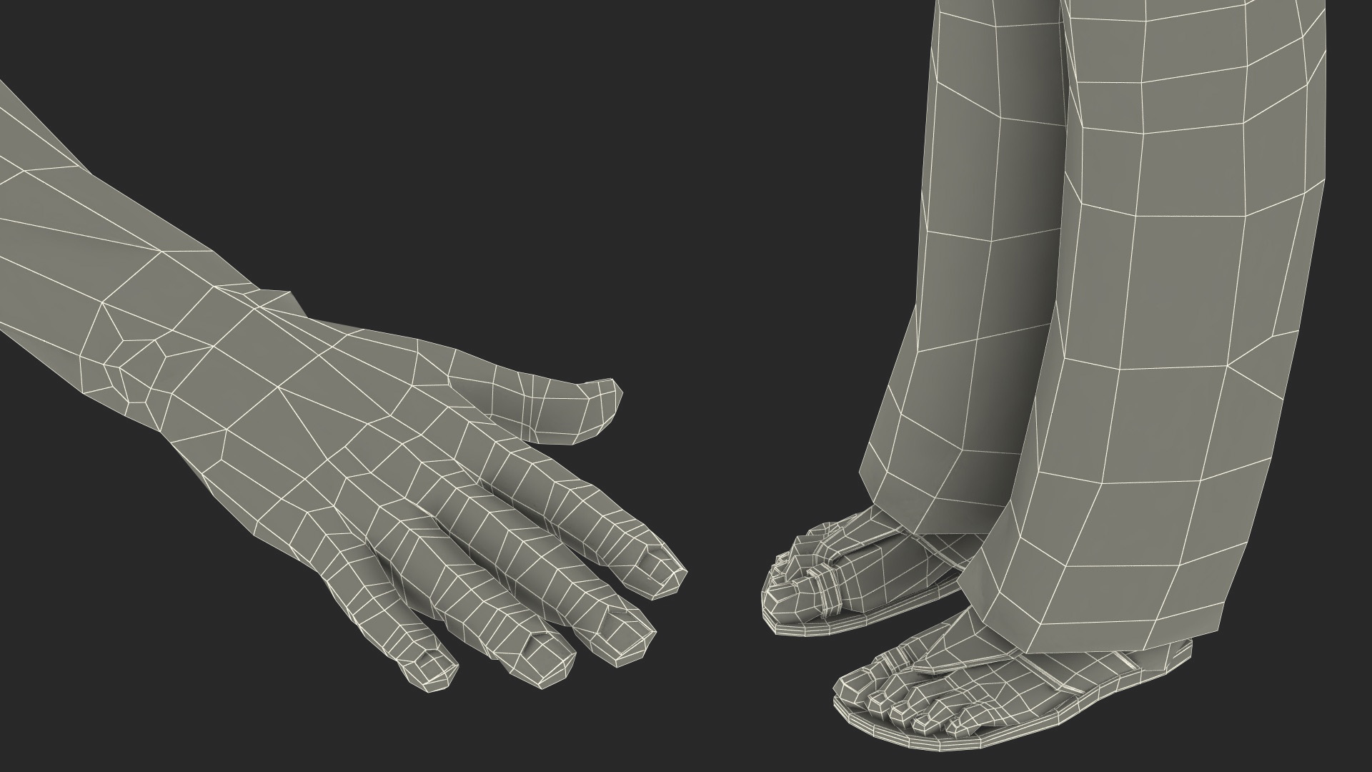 3D Afro American Man Traditional Style Rigged for Cinema 4D