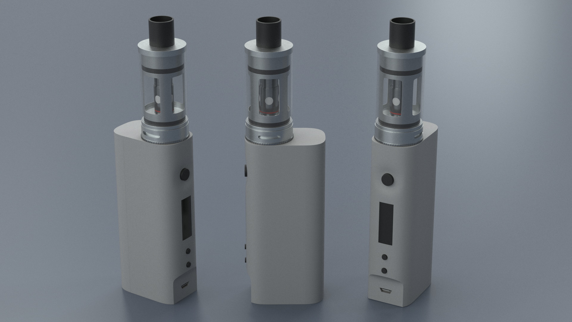 3D Electronic Vape with large Size Tank