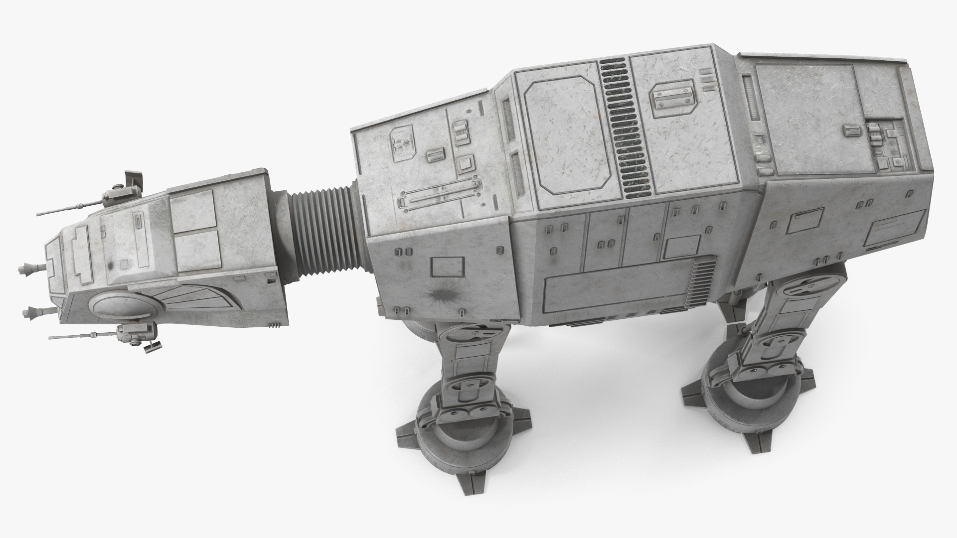 Grunge AT-AT Star Wars 3D