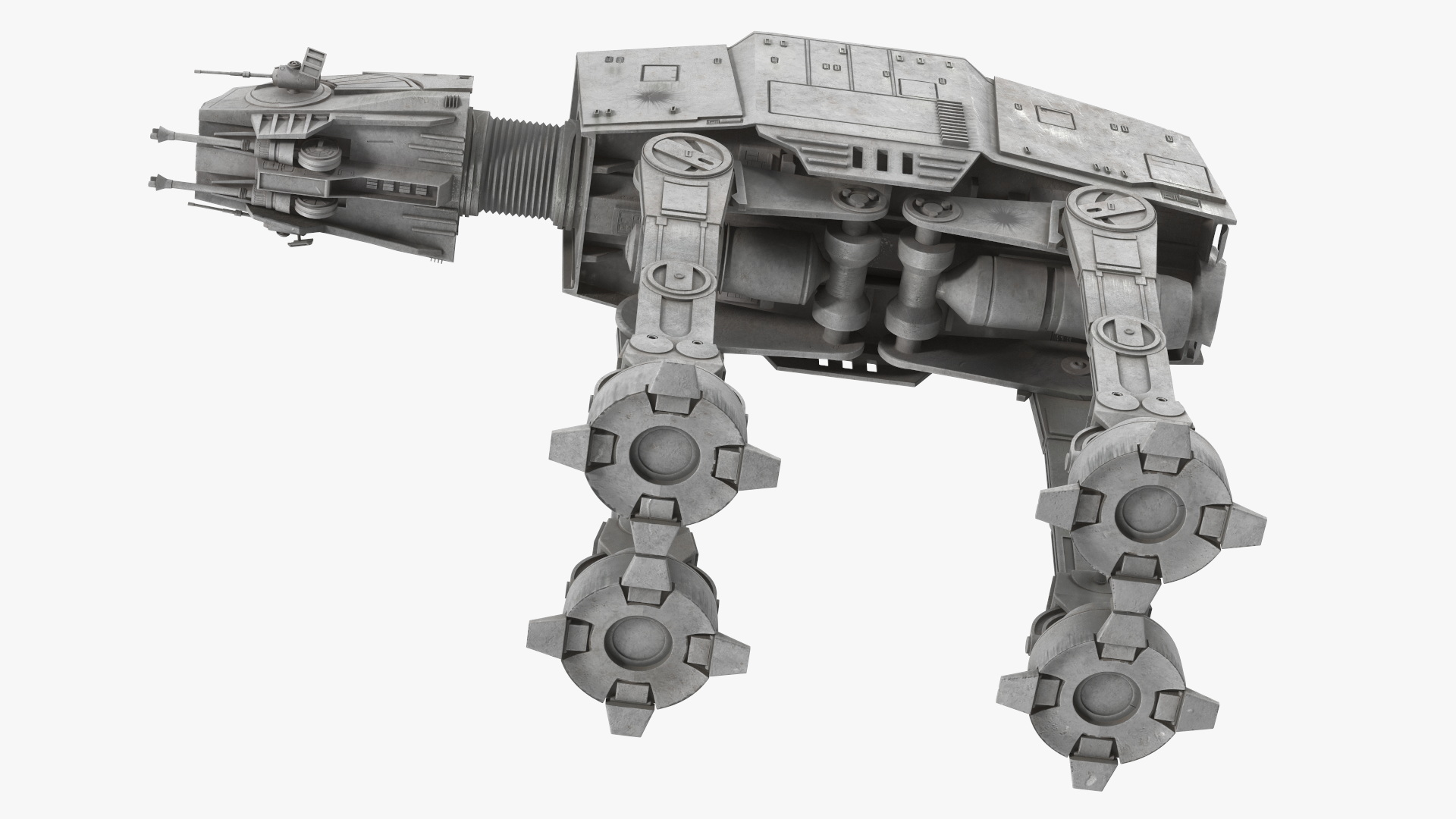 Grunge AT-AT Star Wars 3D