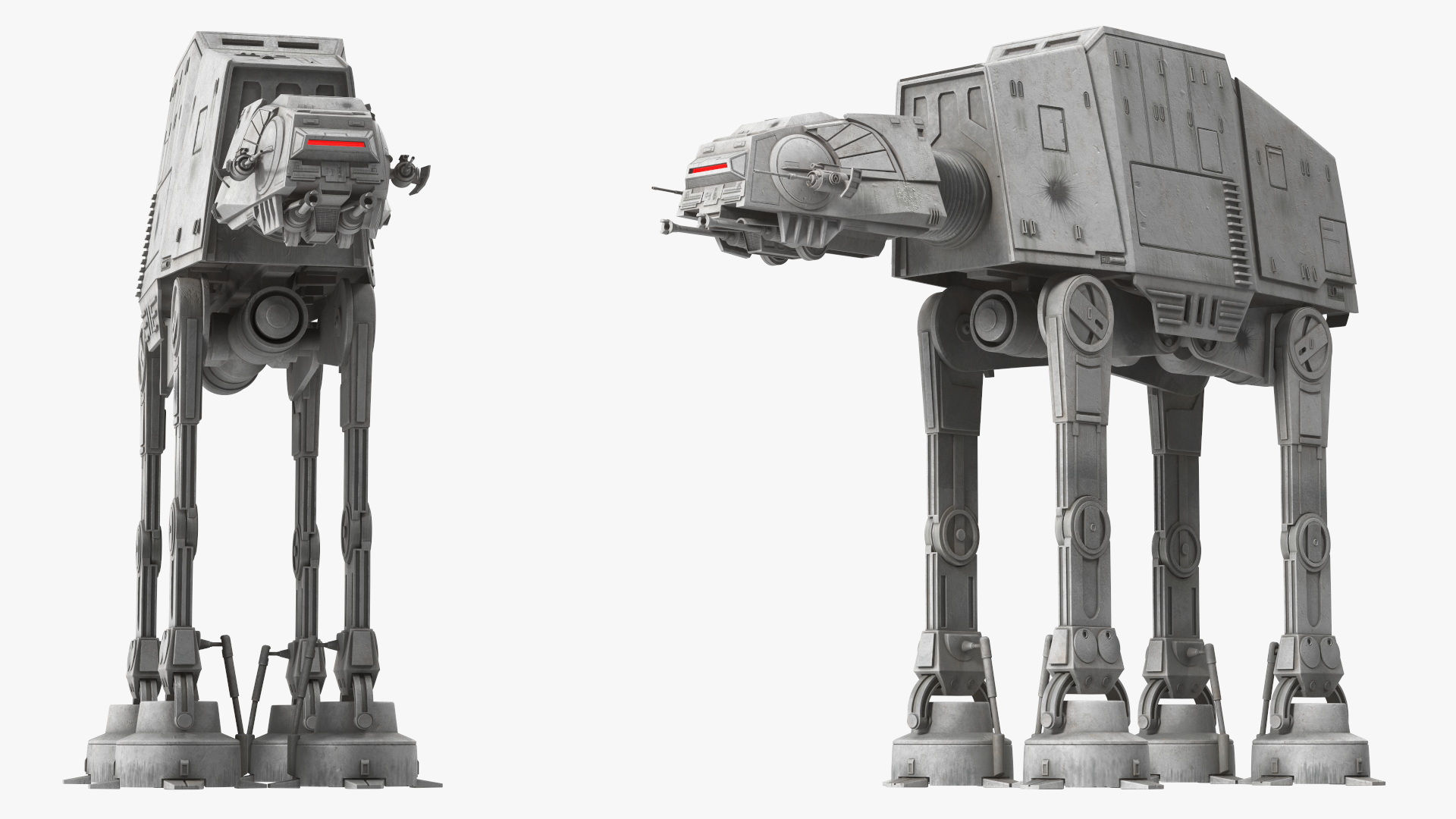 Grunge AT-AT Star Wars 3D