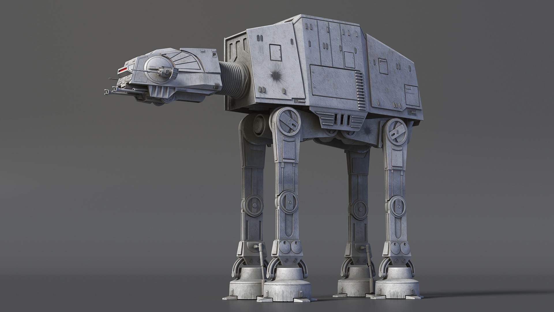 Grunge AT-AT Star Wars 3D