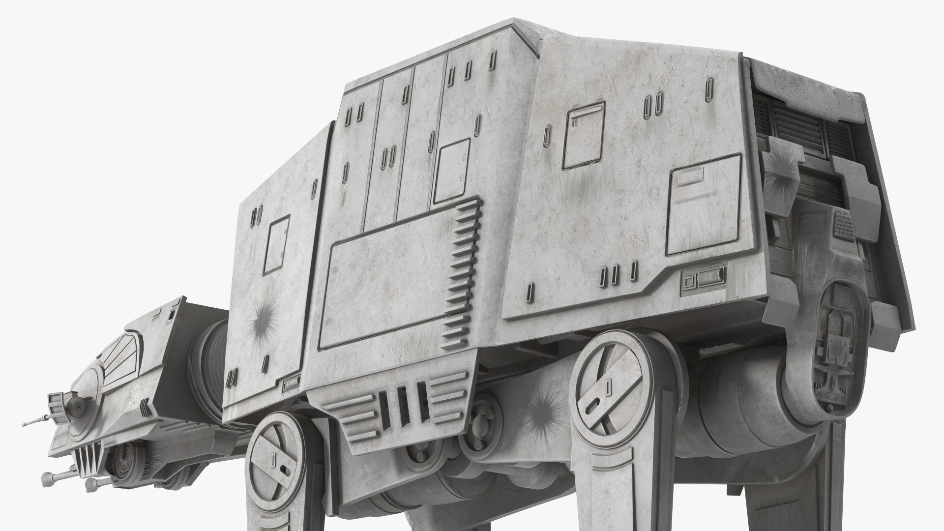 Grunge AT-AT Star Wars 3D