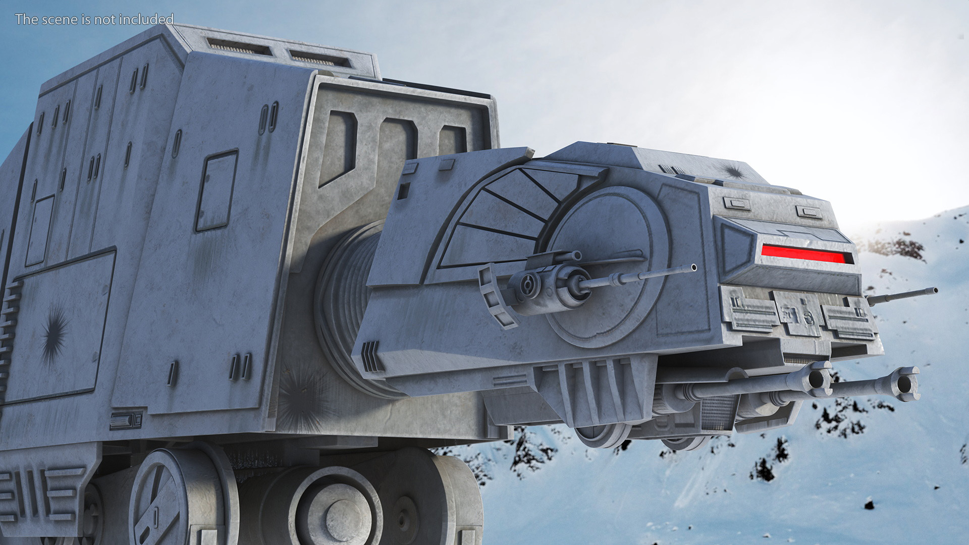 Grunge AT-AT Star Wars 3D