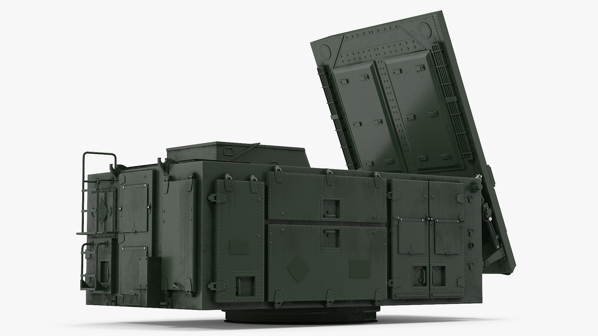 US Patriot Radar Green 3D