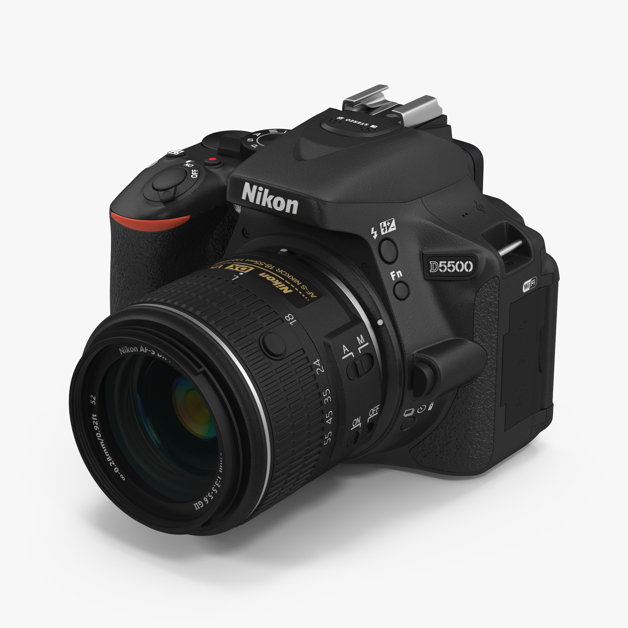 Nikon D5500, view 3