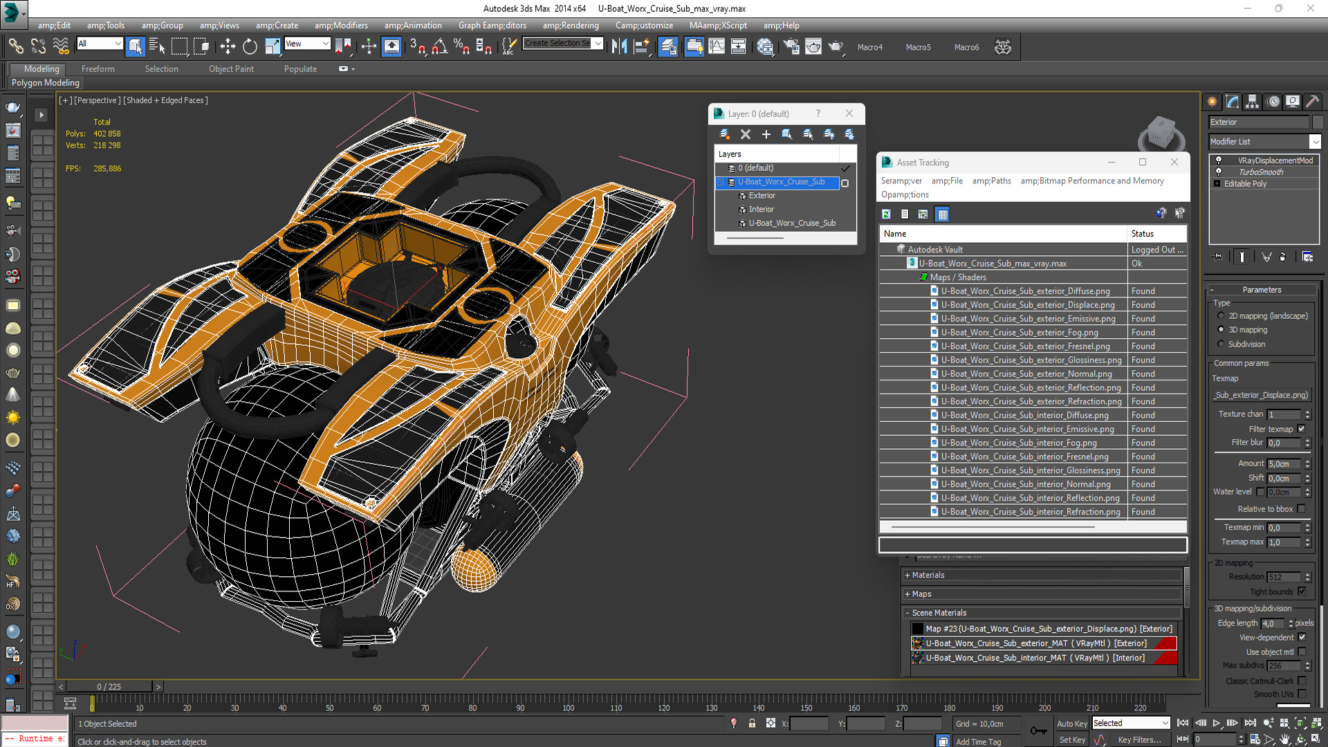 U-Boat Worx Cruise Sub 3D