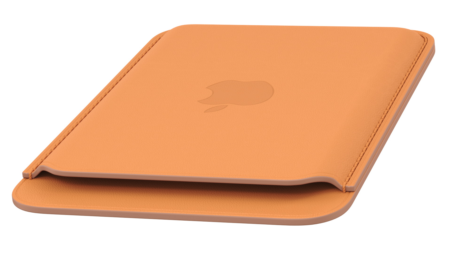 iPhone Leather Wallet with MagSafe Saddle Brown 3D