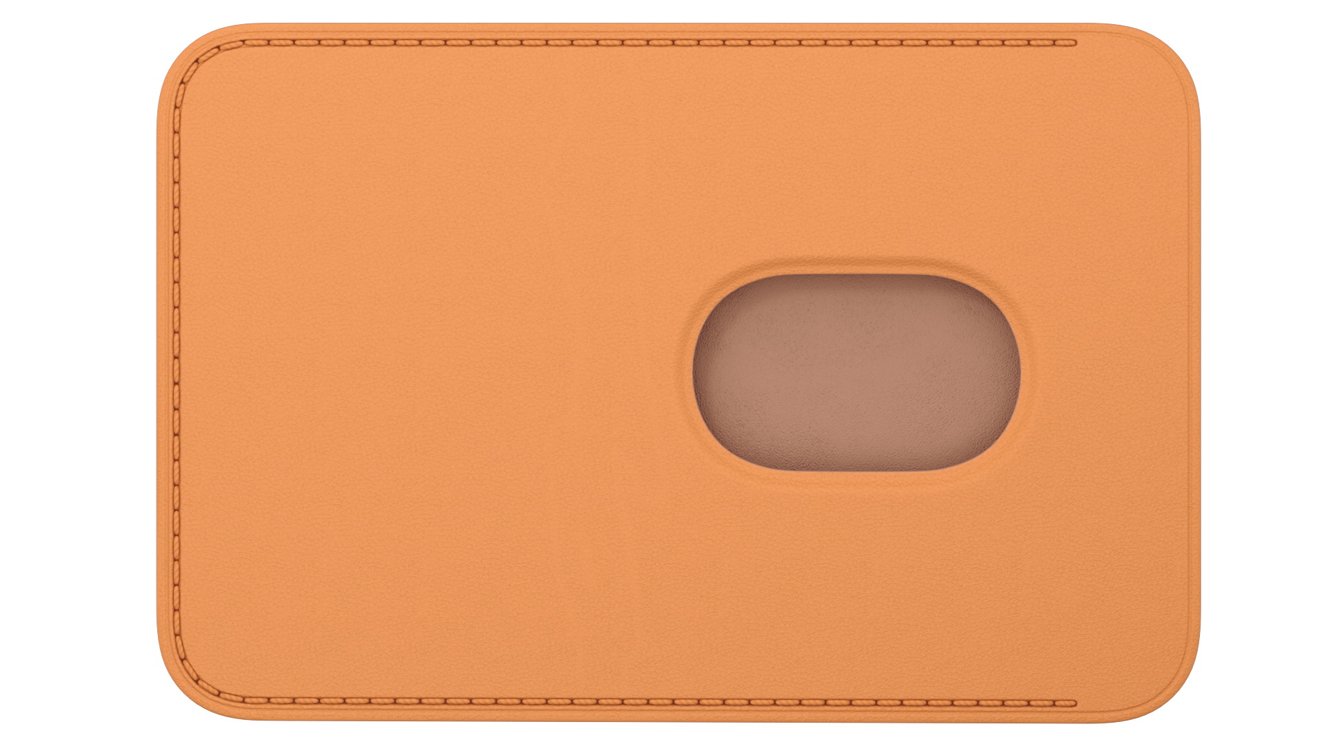 iPhone Leather Wallet with MagSafe Saddle Brown 3D