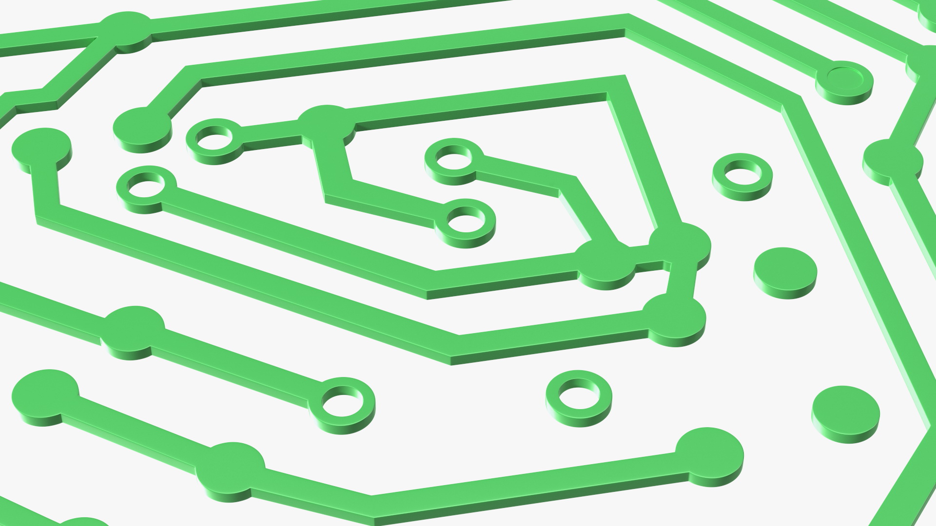 3D Electronic Fingerprint Green model