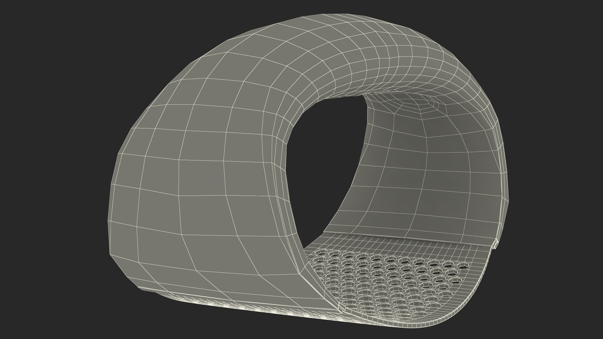3D Arc Garlic Press