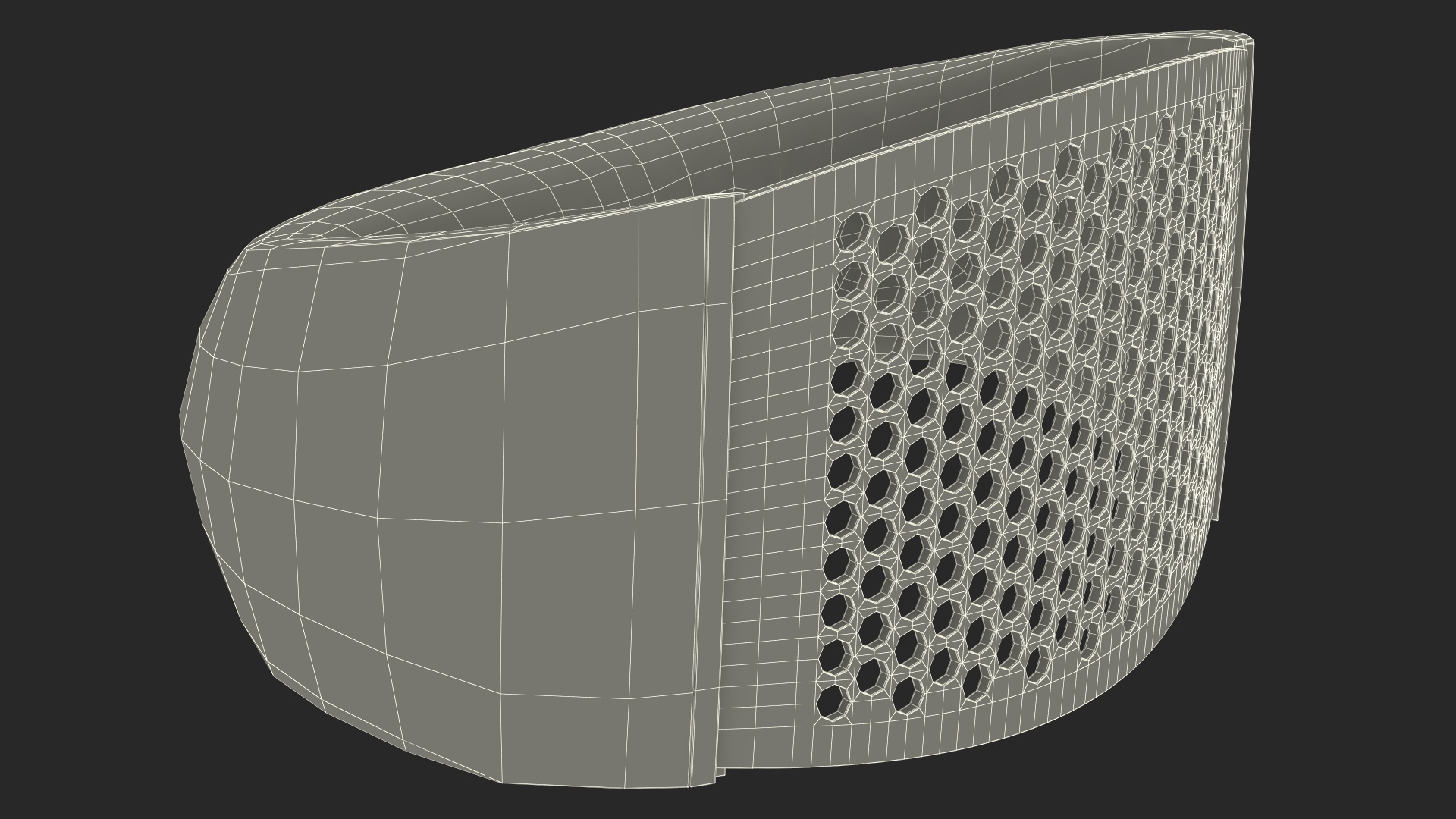 3D Arc Garlic Press