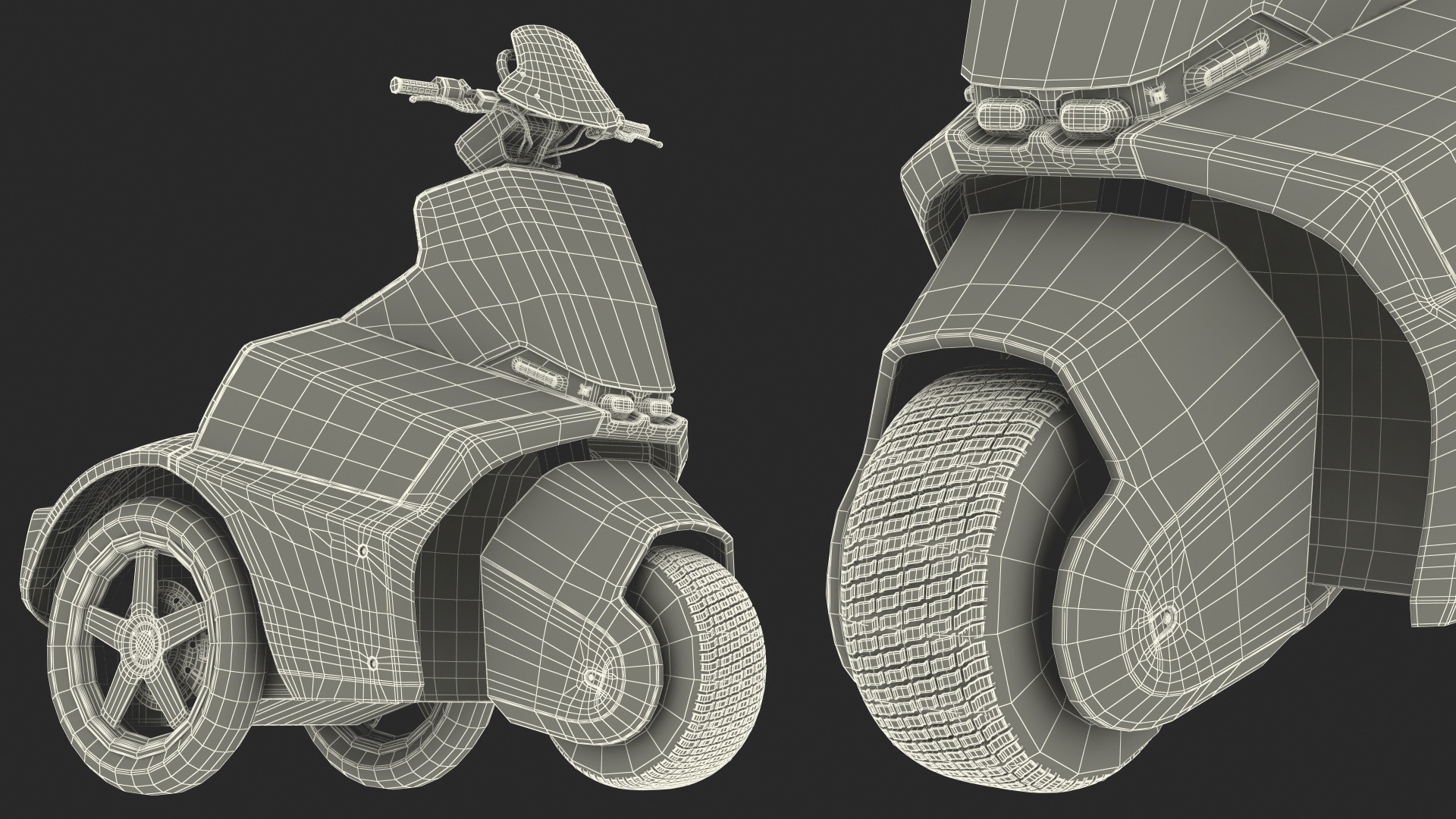 Segway SE 3 Patroller Light 3D