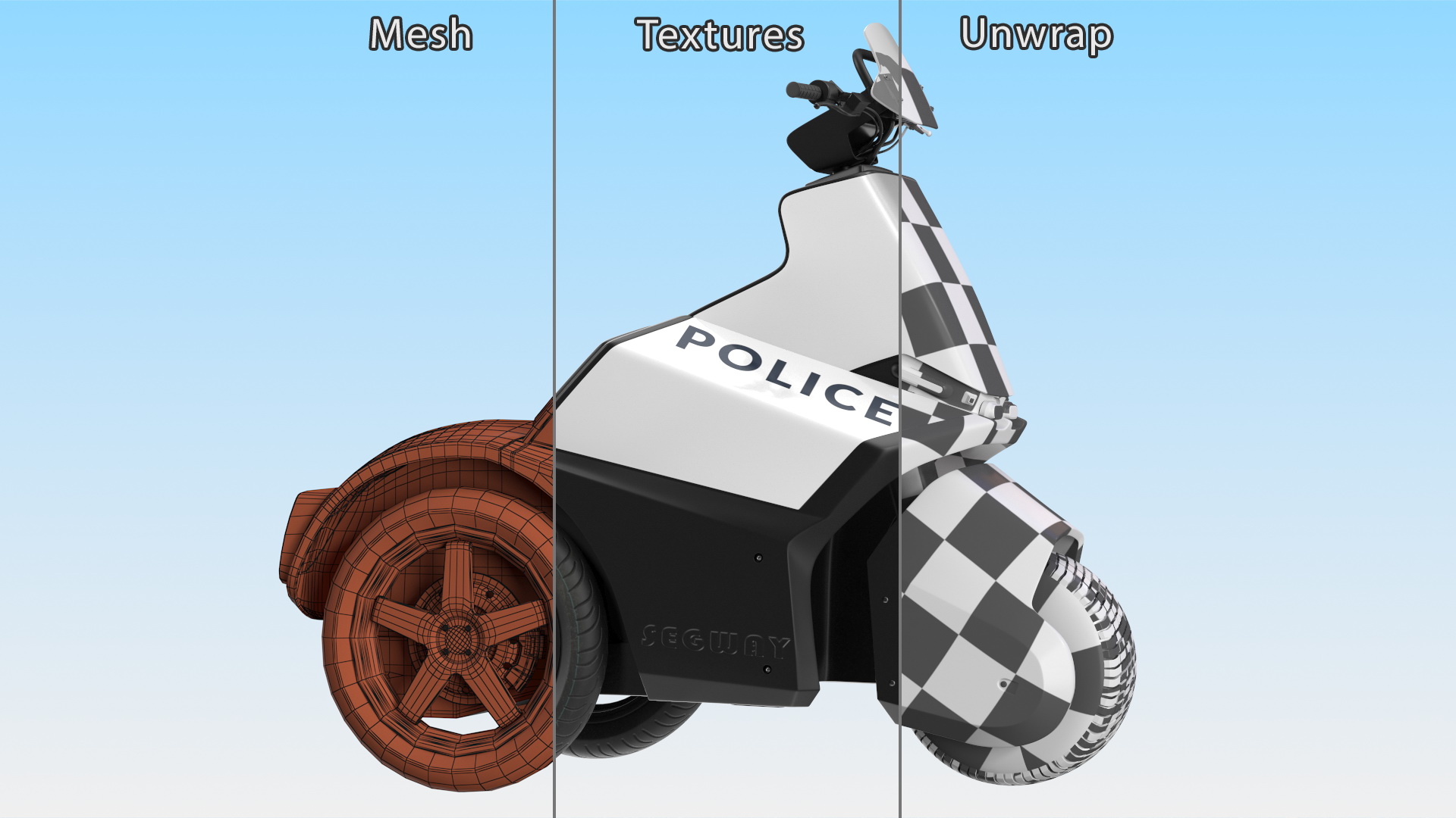 Segway SE 3 Patroller Light 3D