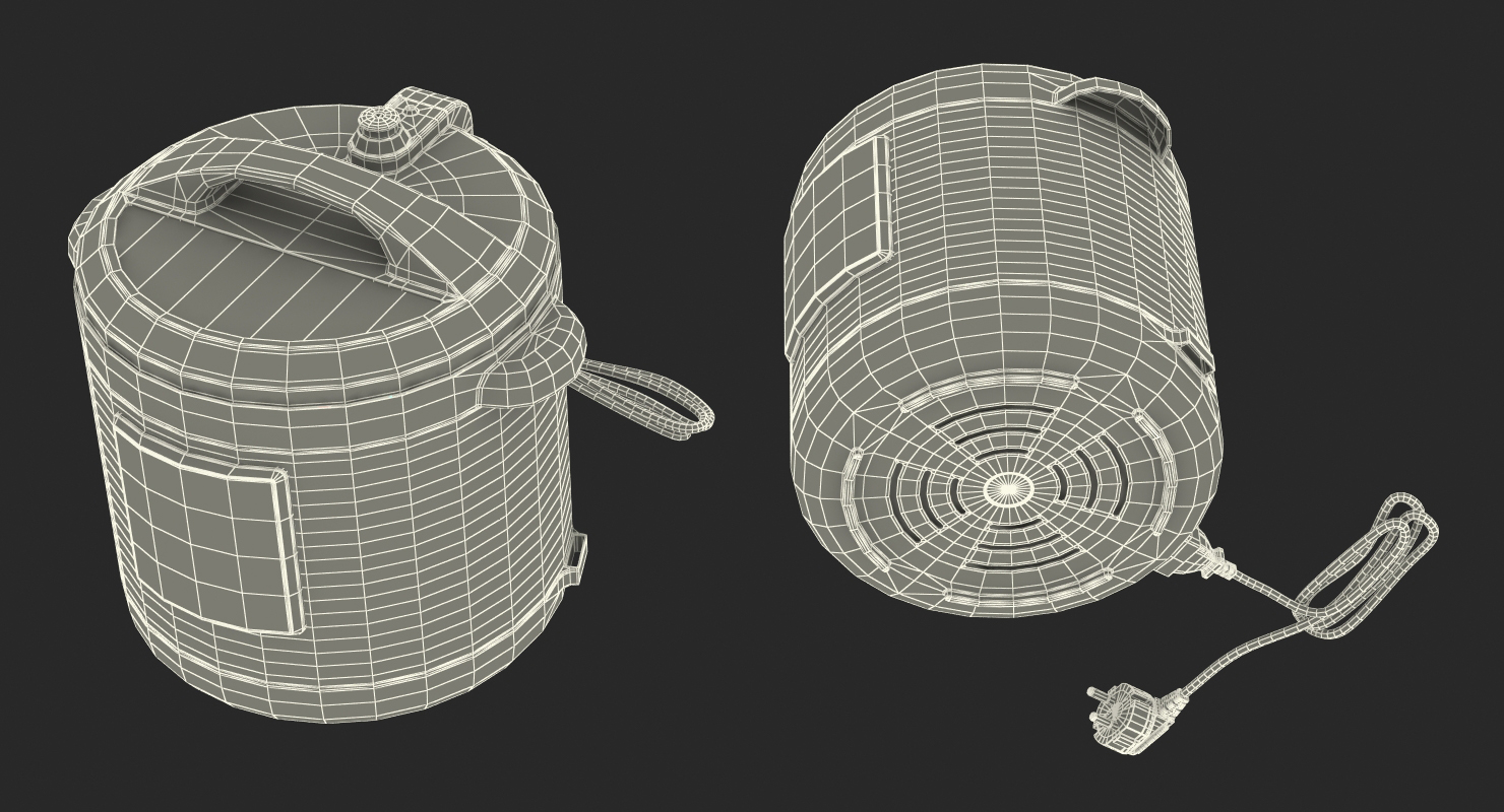 3D model Electric Pressure Cooker Instan Pot