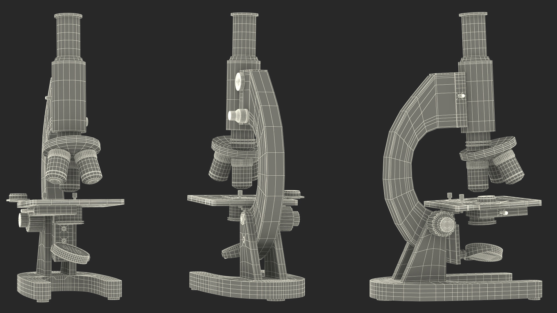 3D Student Medical Microscope