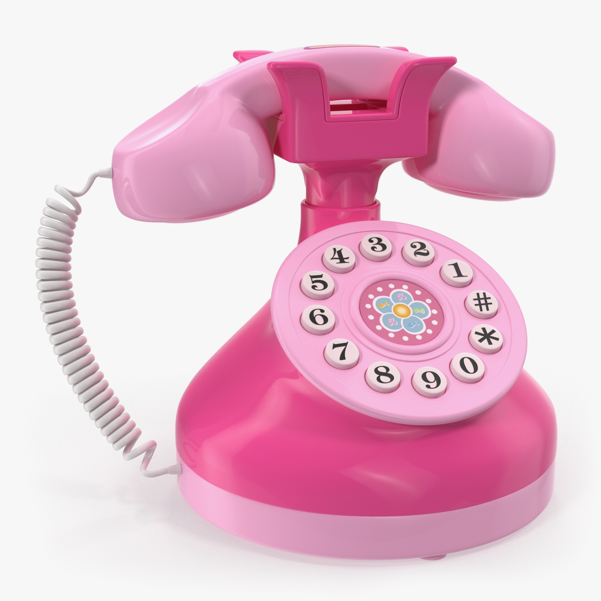Phone 3D Model, view 3