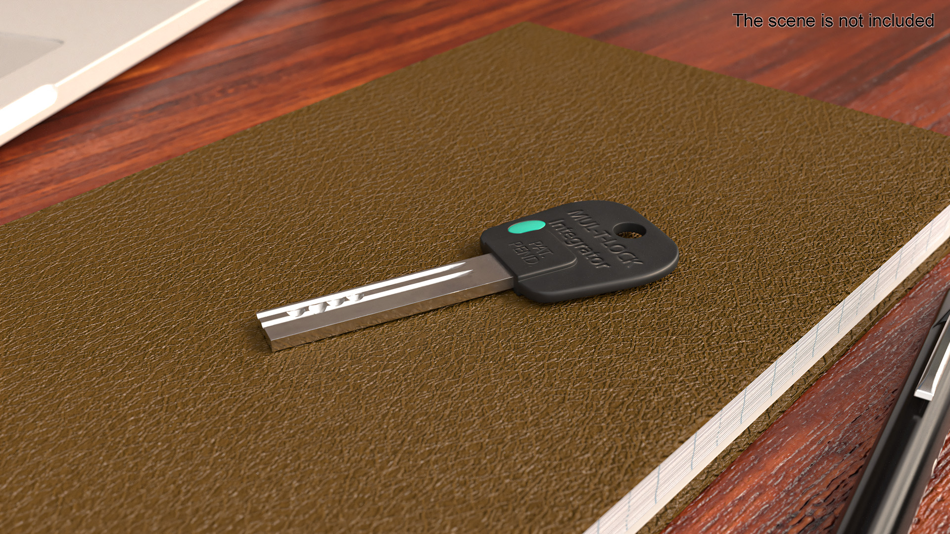 3D model Car Punched Key