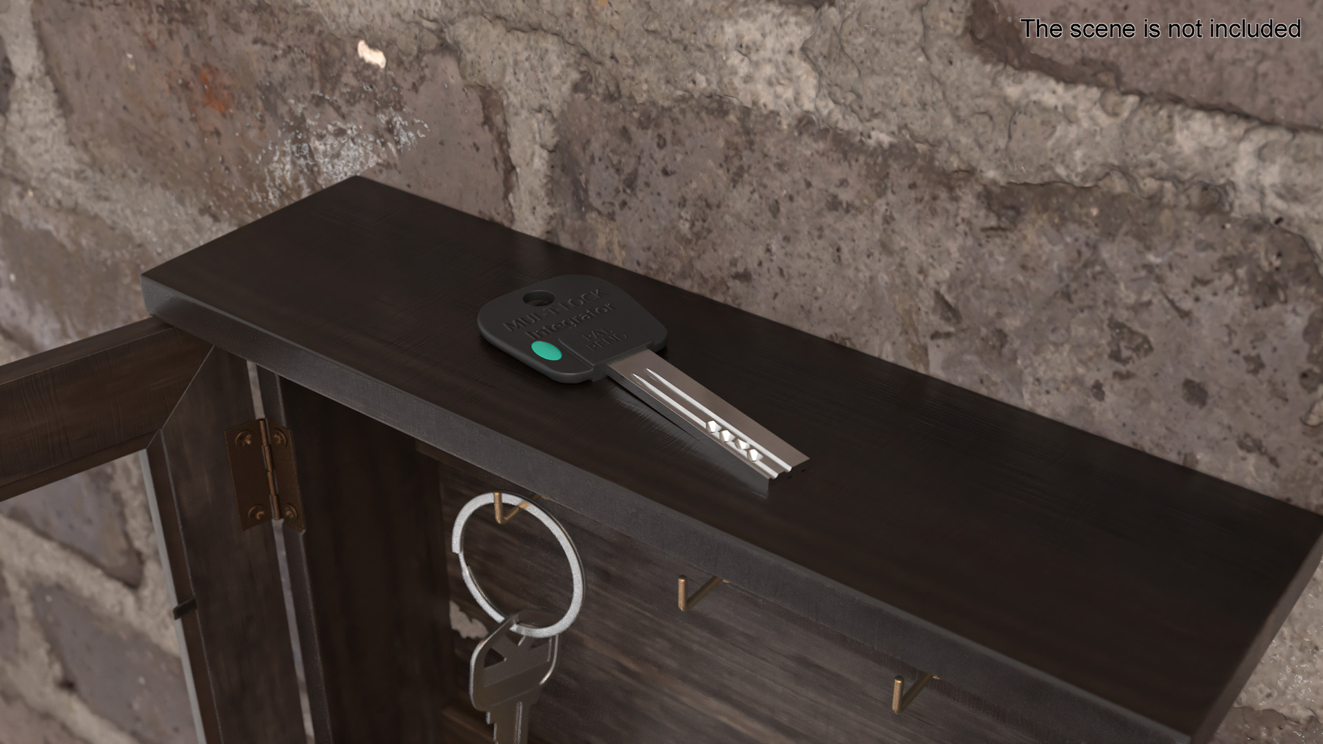 3D model Car Punched Key