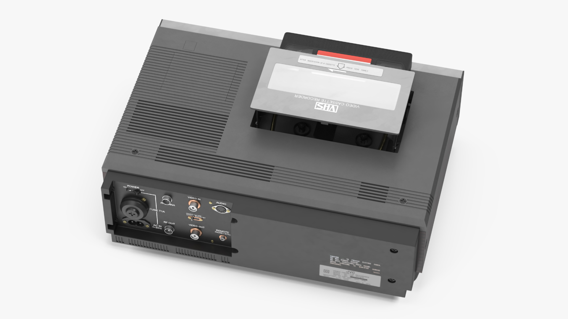 3D VHS Player JVC HR-3330TR with Cassette Sony model