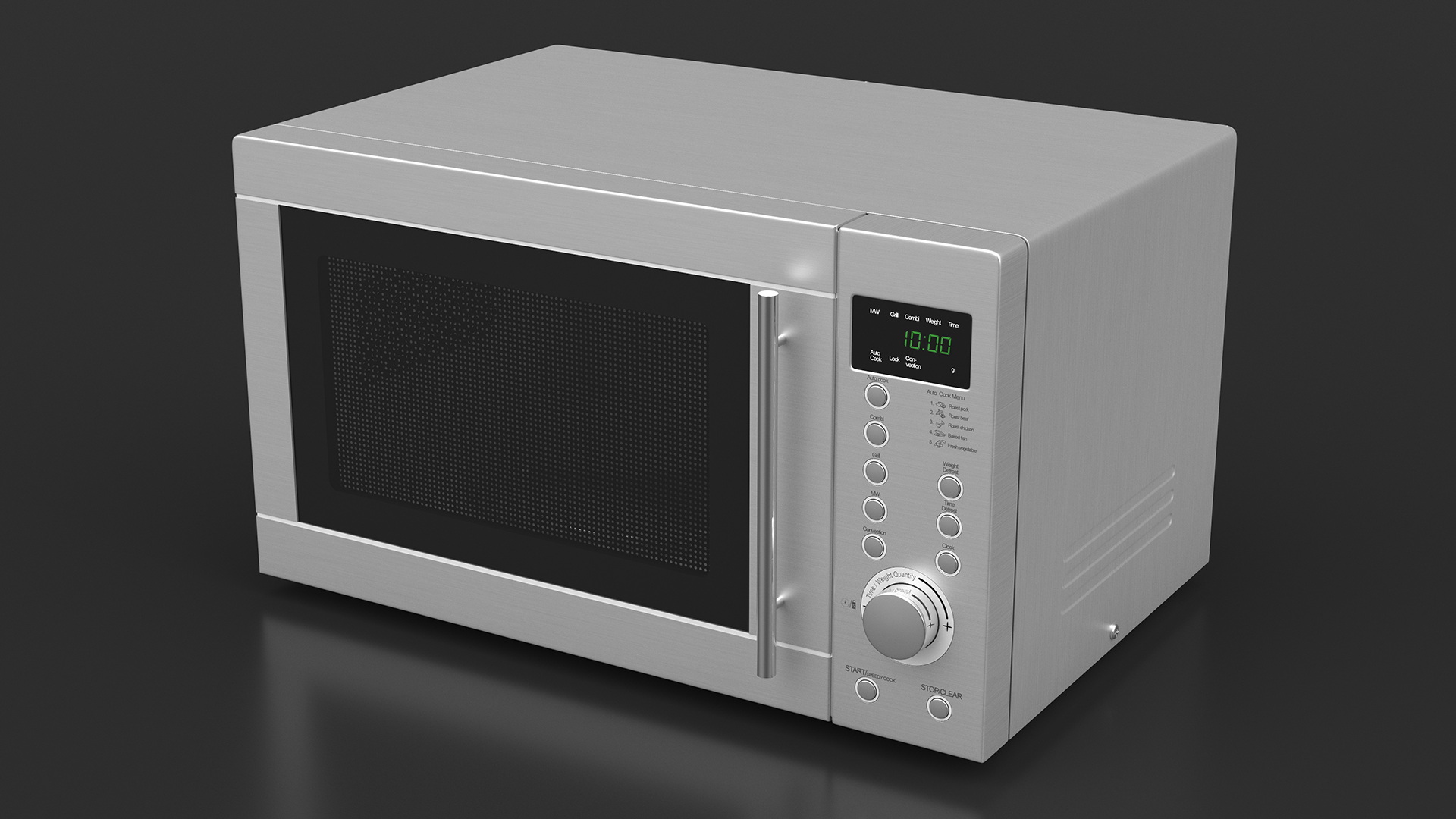 3D model Countertop Microwave Oven