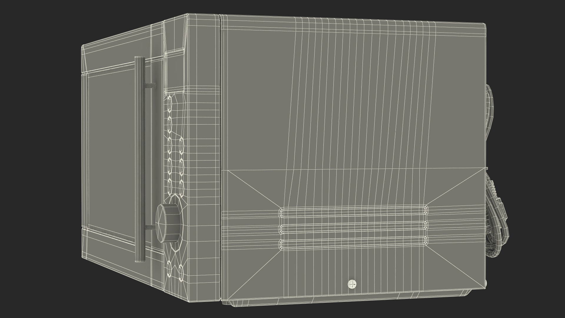 3D model Countertop Microwave Oven