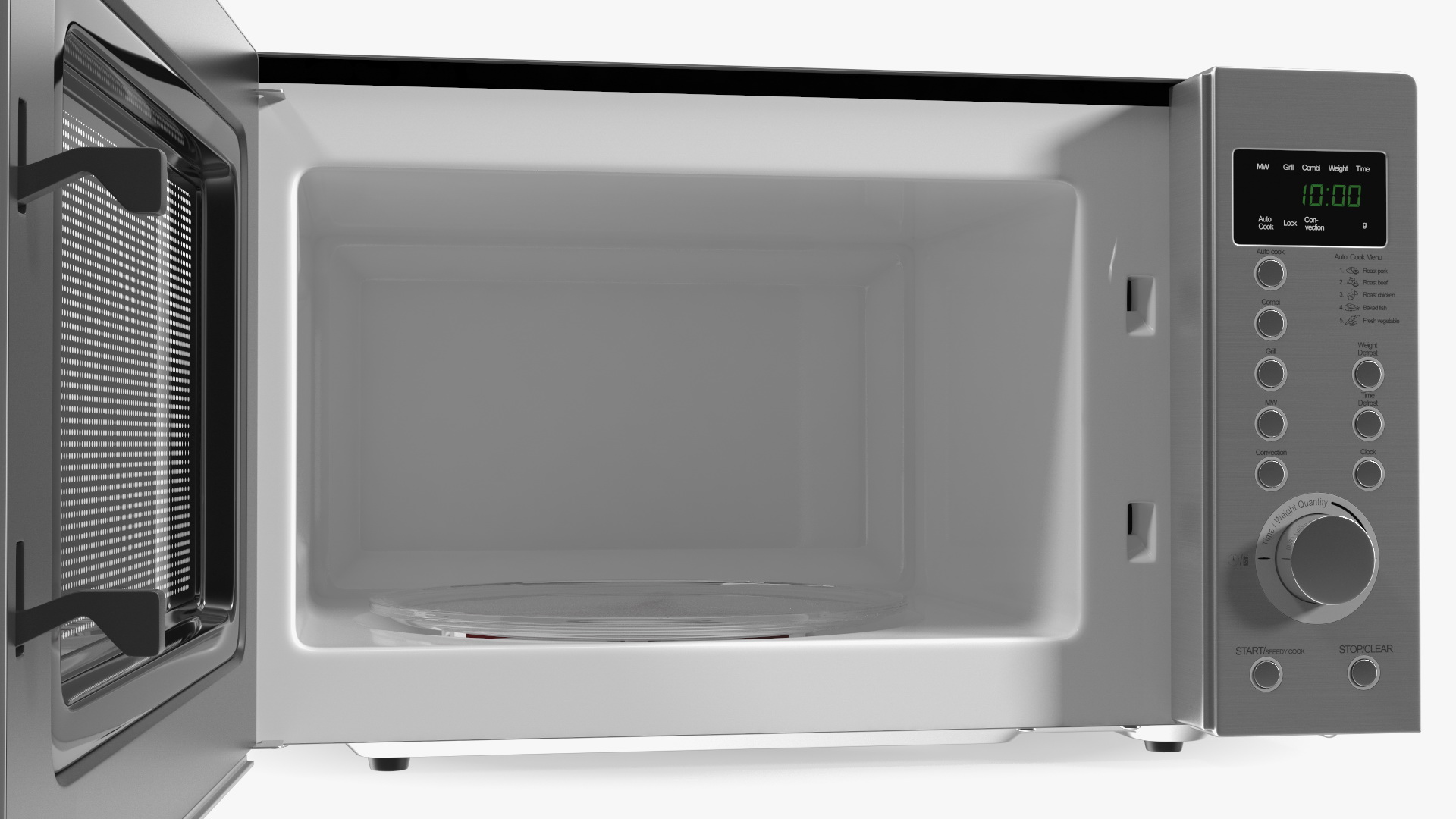 3D model Countertop Microwave Oven