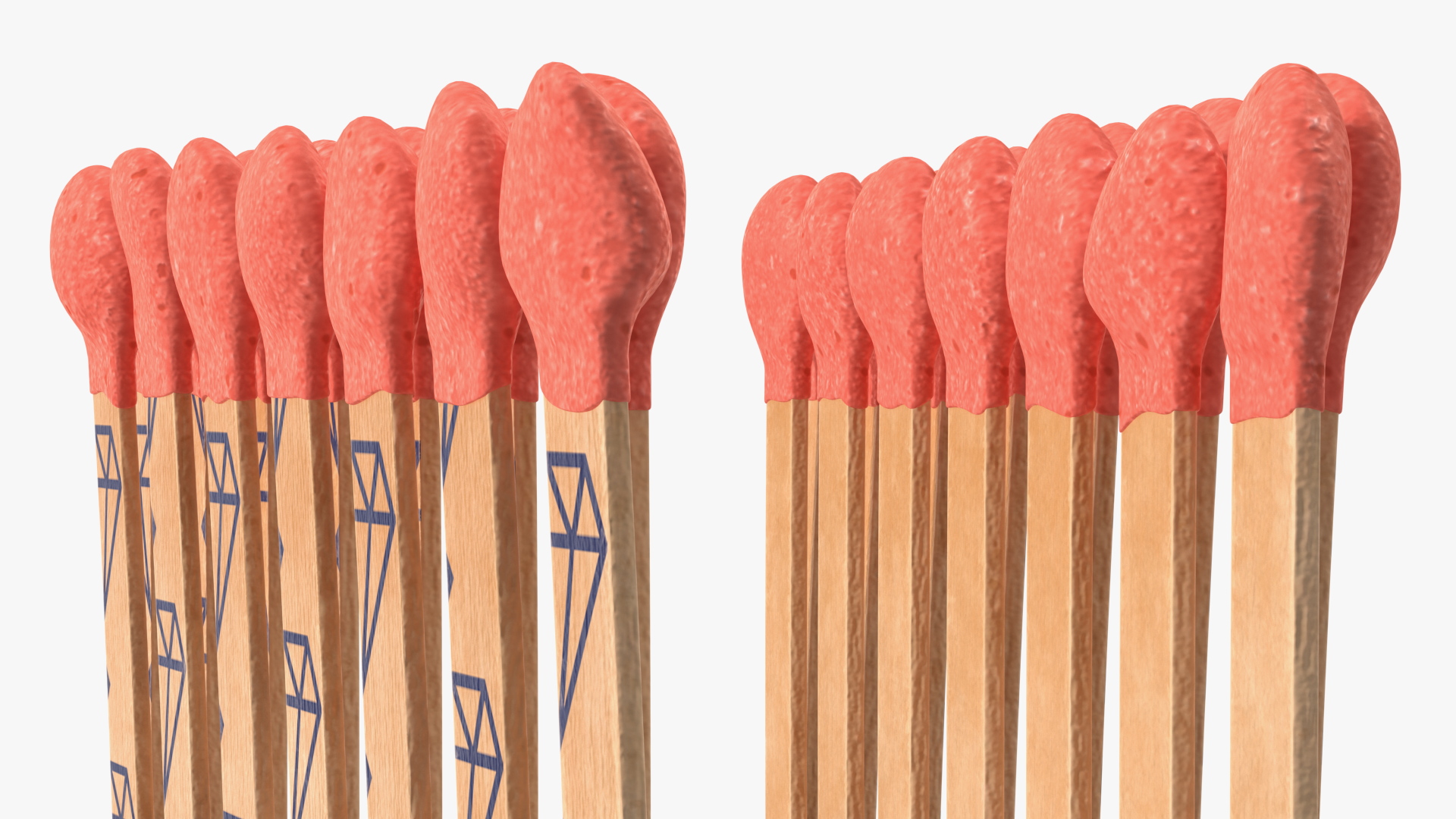 3D Vintage Paper Matches