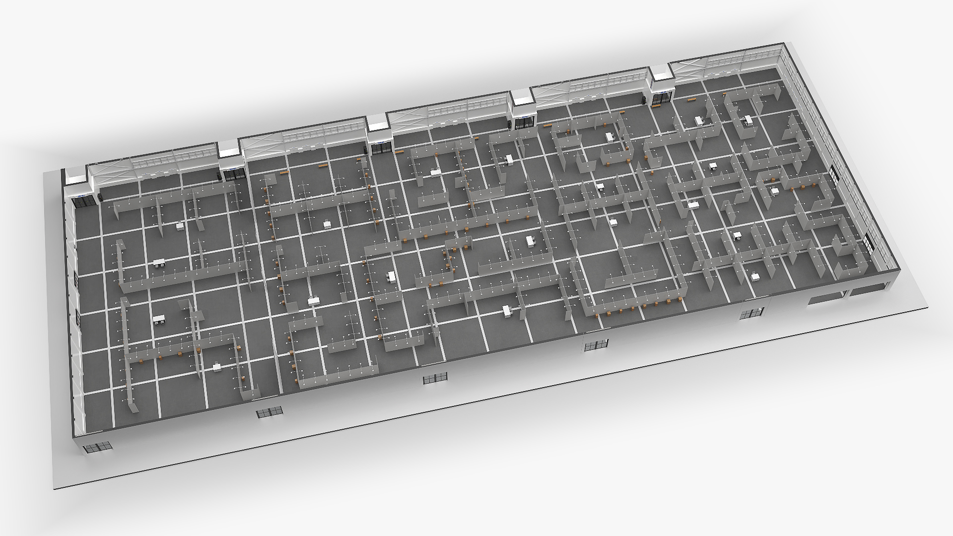 3D model Exhibition Area