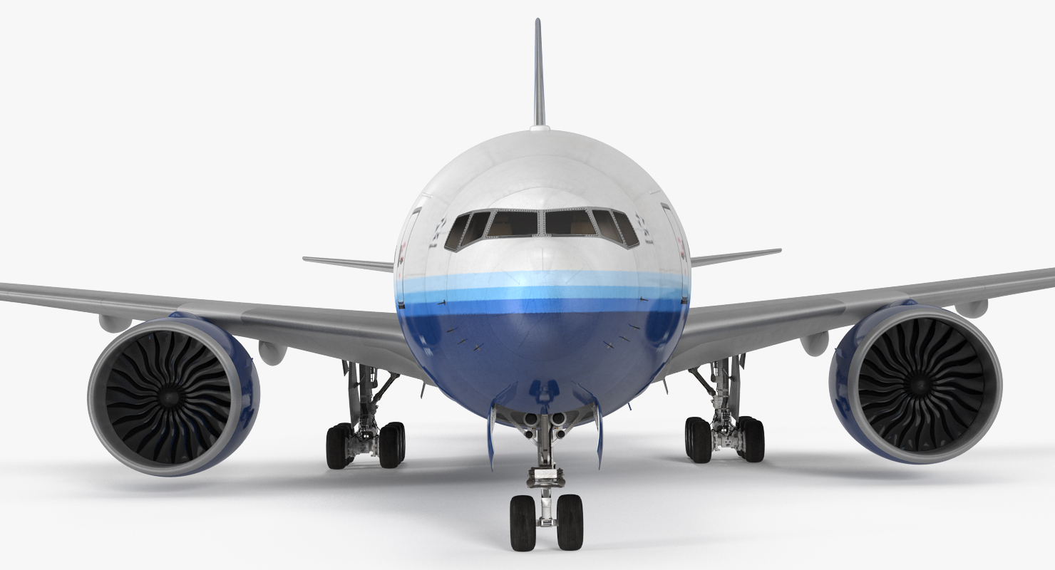Boeing 777 200ER United Airlines 3D