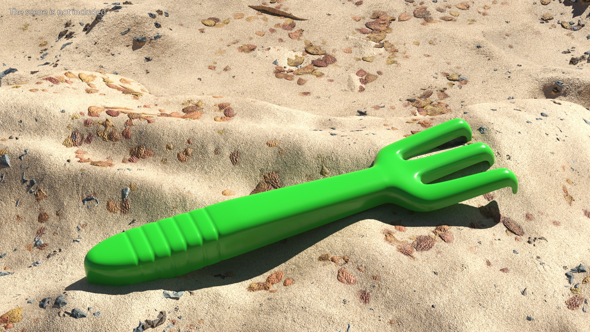 3D Plastic Rake Toy
