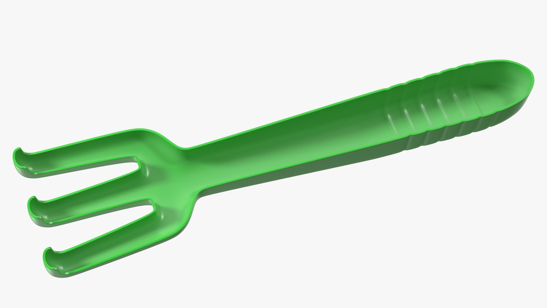 3D Plastic Rake Toy