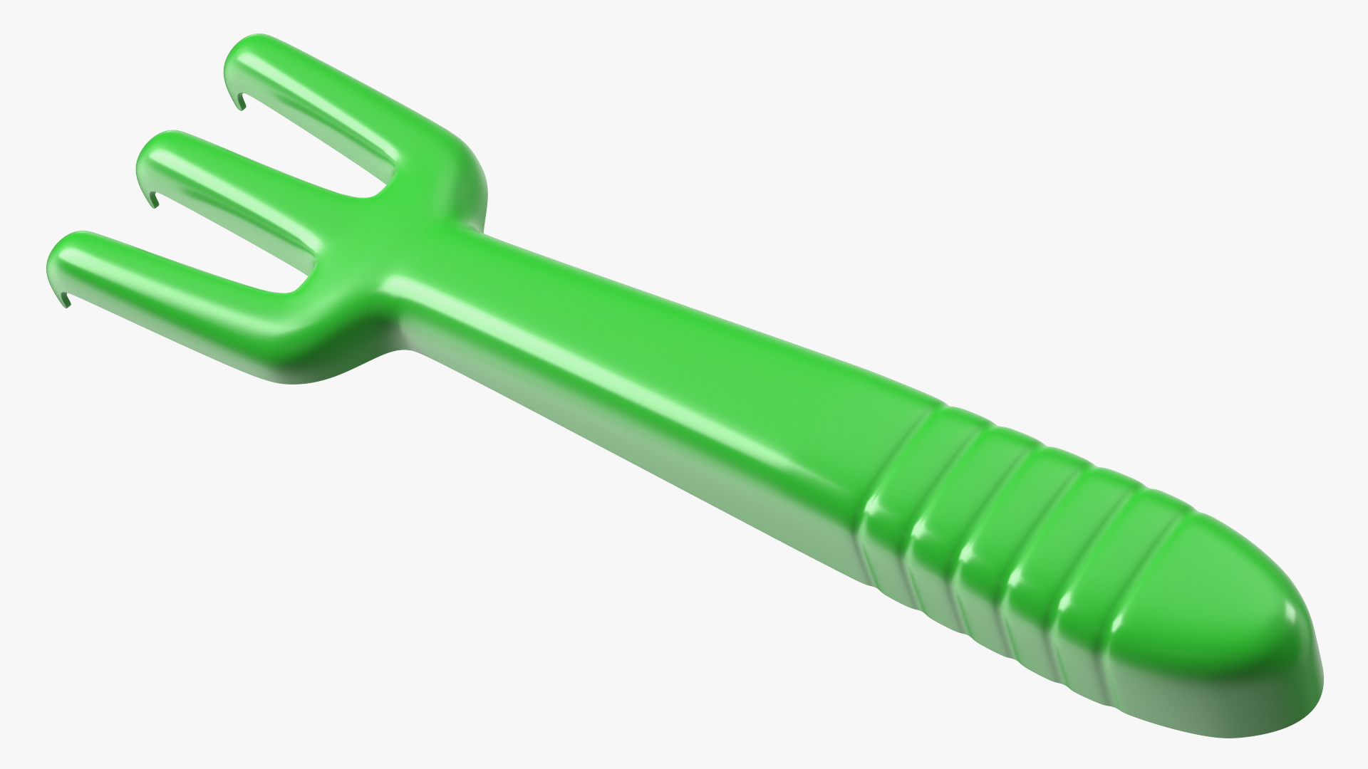 3D Plastic Rake Toy