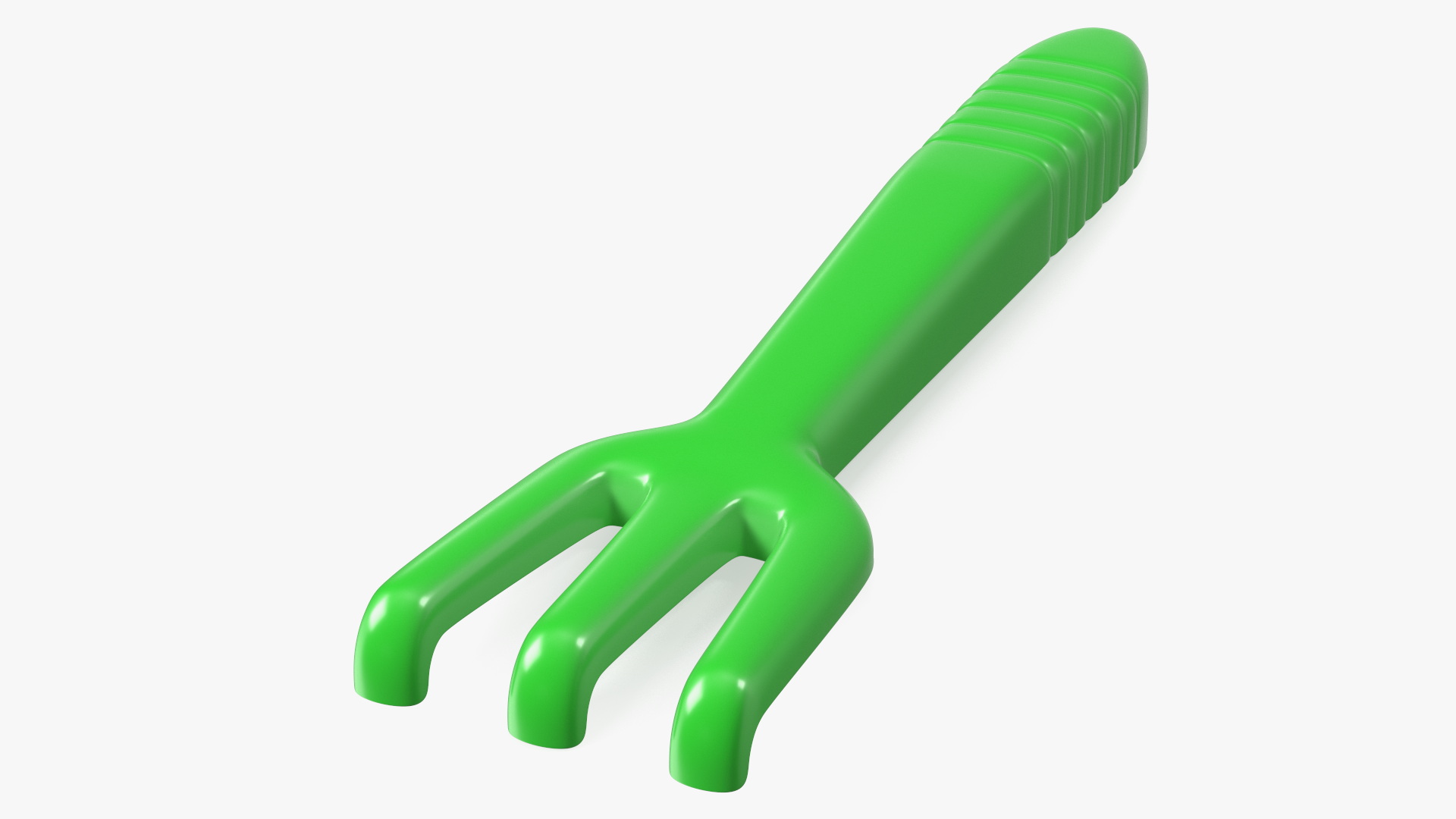 3D Plastic Rake Toy