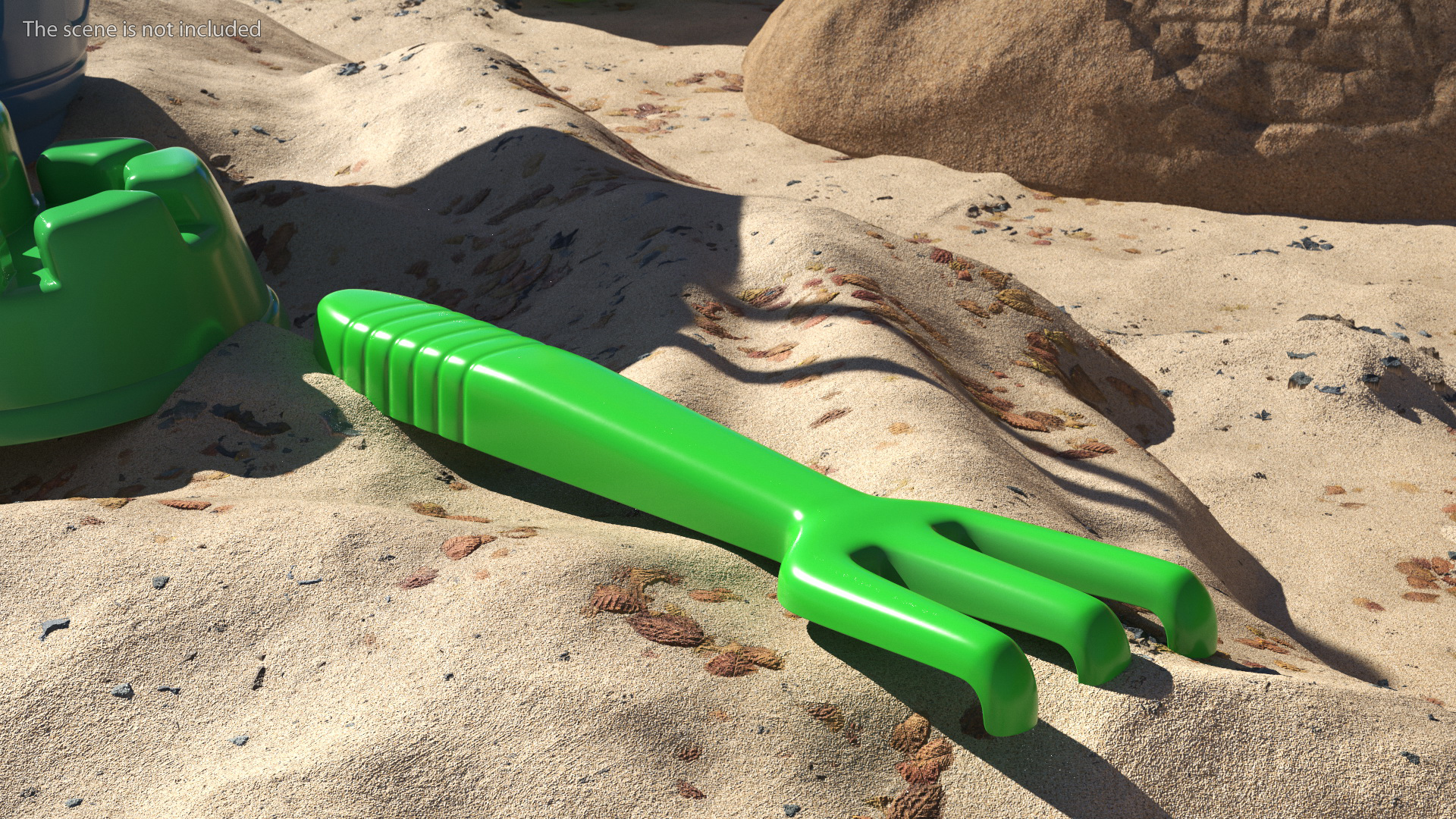 3D Plastic Rake Toy