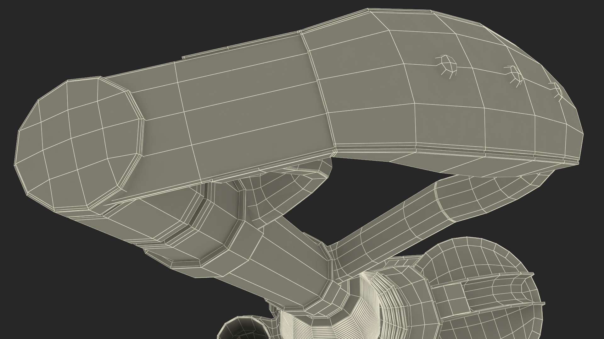 Upright Vacuum Cleaner 3D