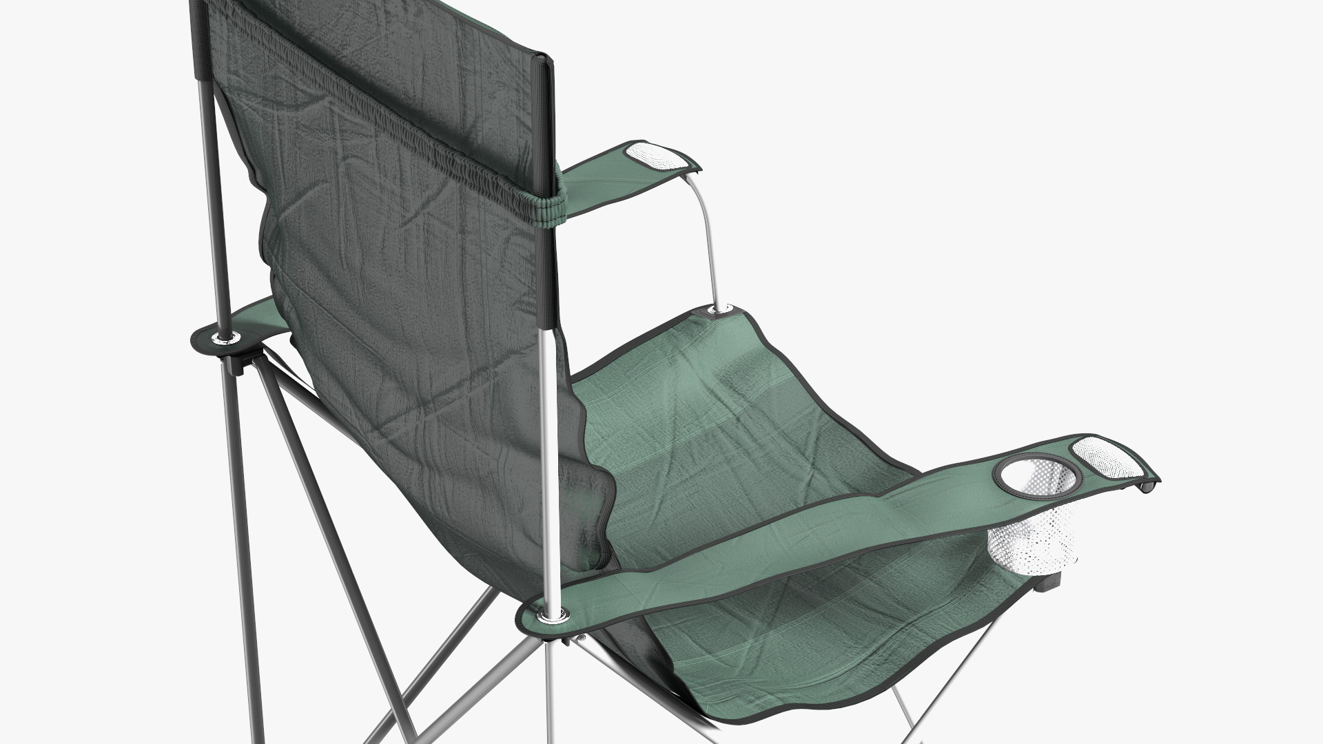 Folding Camping Chair with Cup Holder 3D