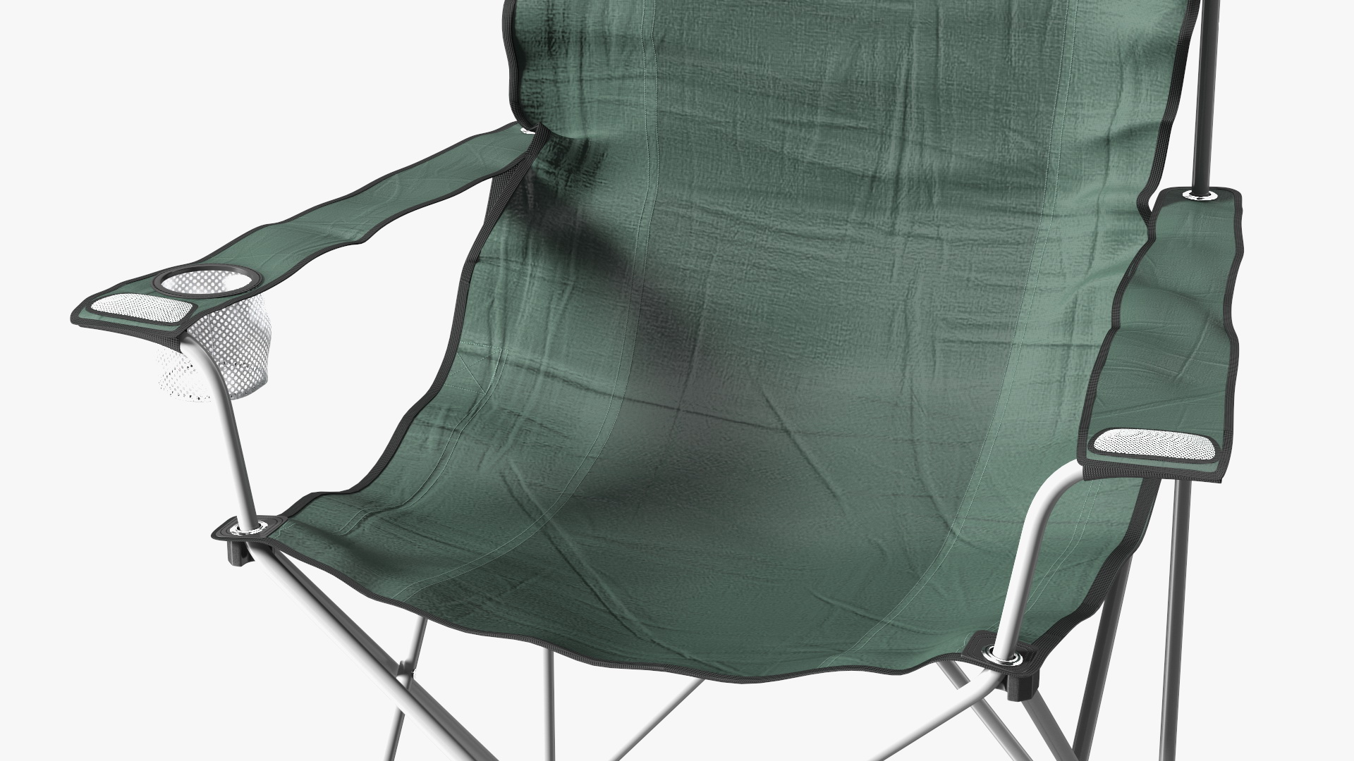 Folding Camping Chair with Cup Holder 3D