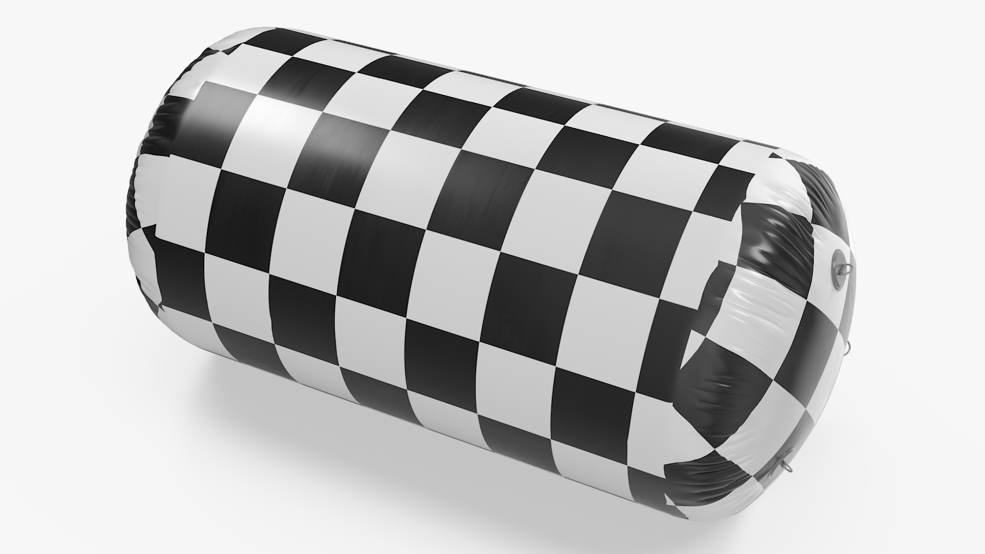 3D Floating Inflatable Marker Buoy for Water Sport Chess Pattern