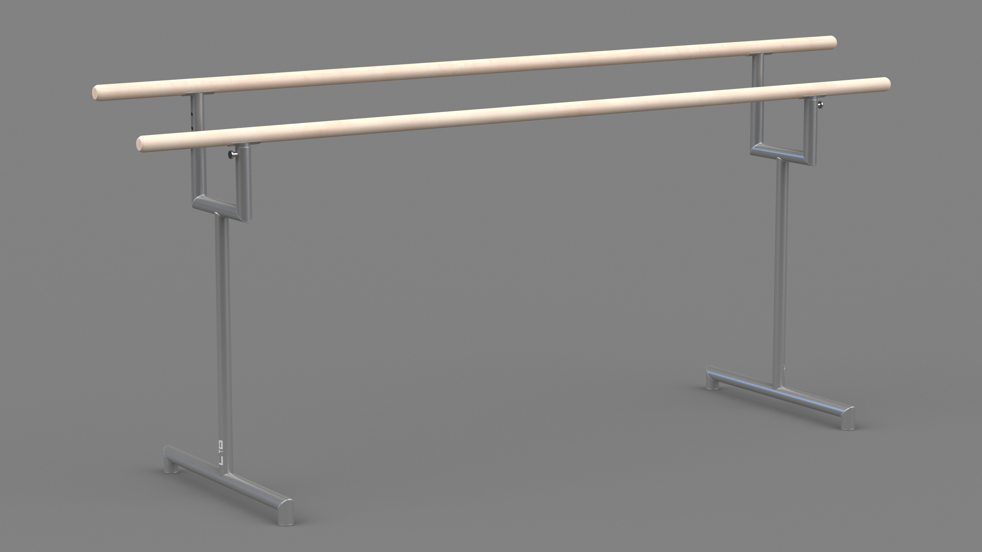 3D model Freestanding Ballet Barre