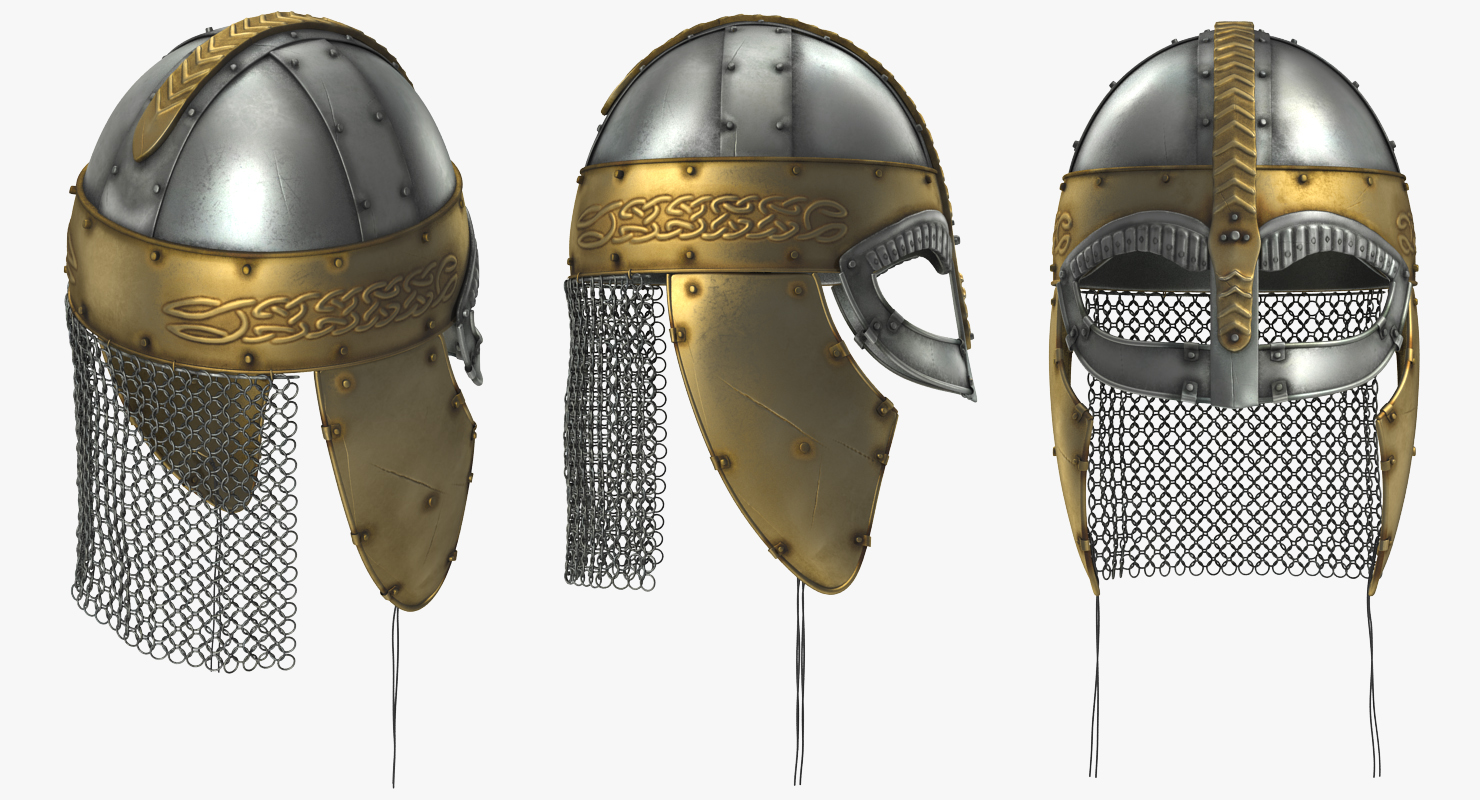 3D Viking Helmet model