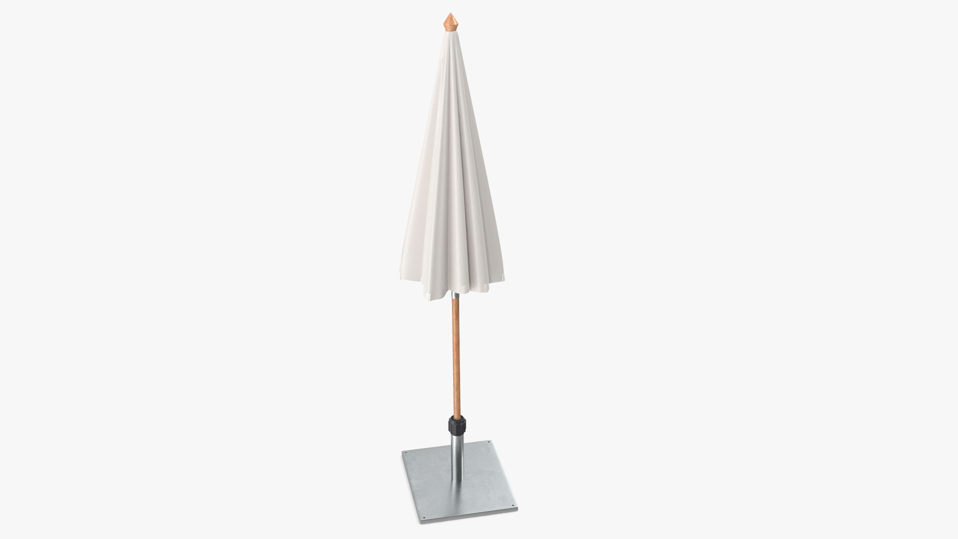 3D model Adjustable Outdoor Patio Umbrella Folded