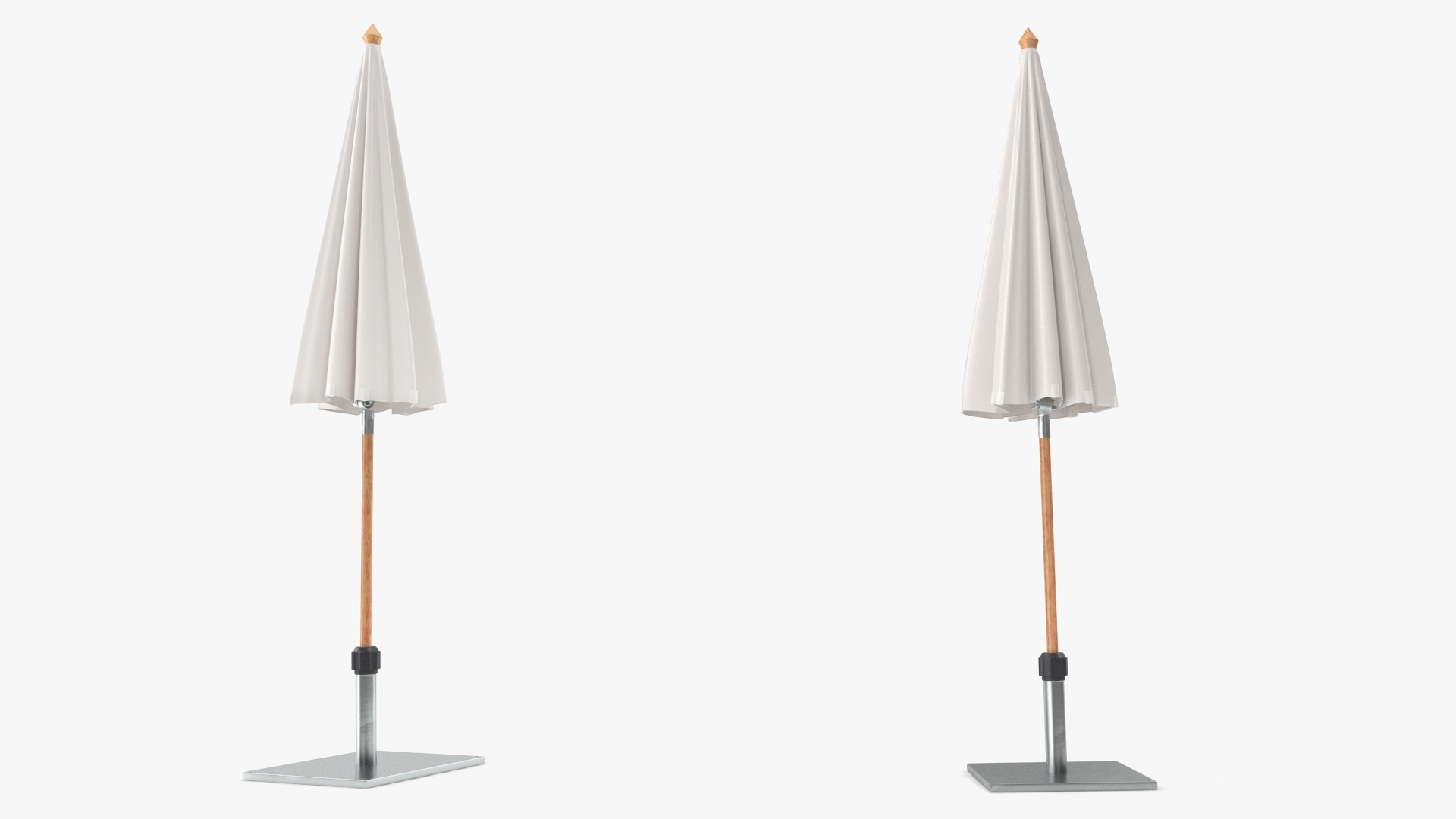 3D model Adjustable Outdoor Patio Umbrella Folded