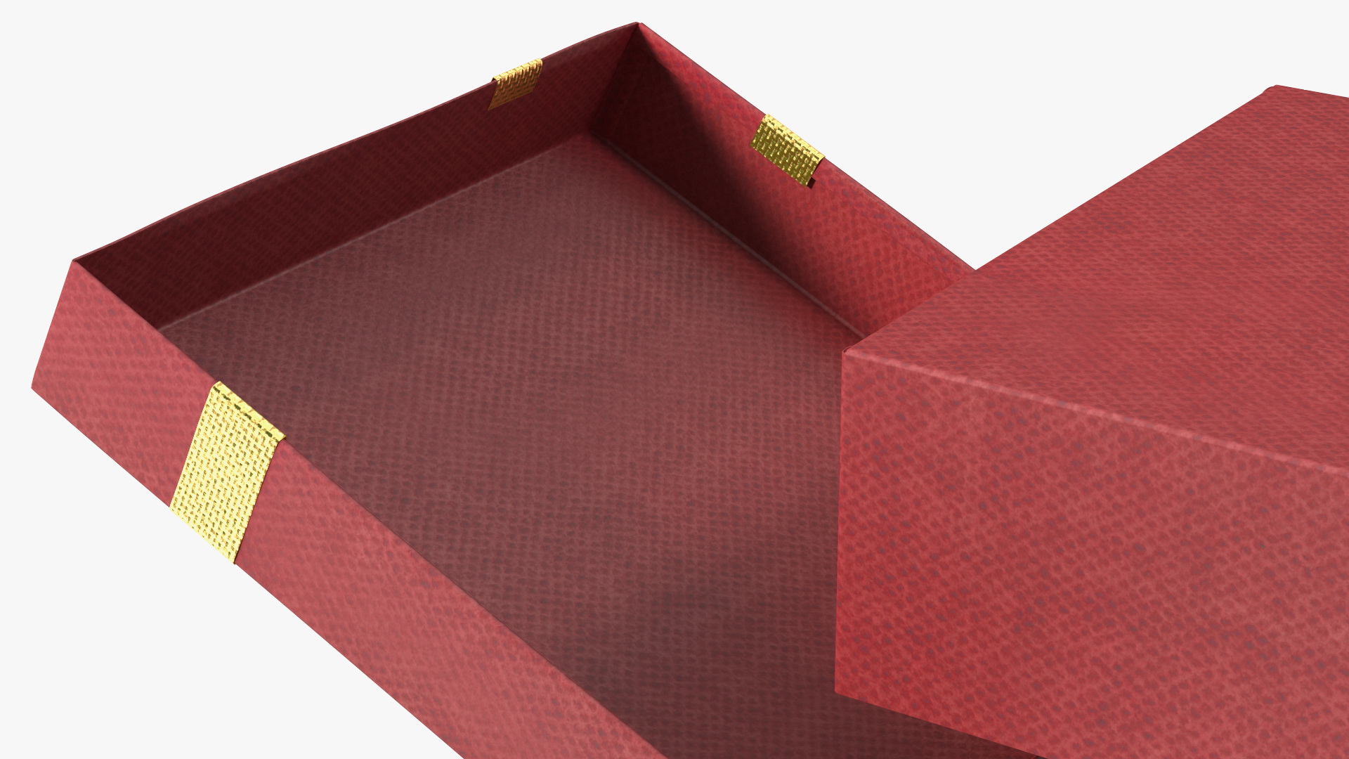 3D model Box With Rose Petals