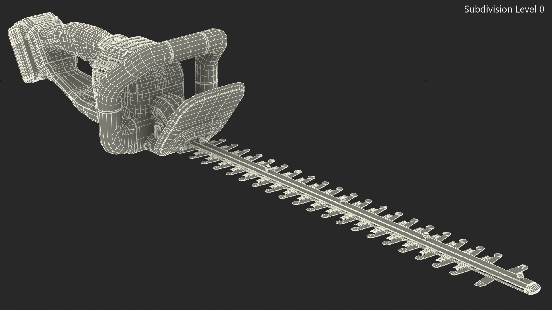 3D Cordless Electric Hedge Trimmer with 20V Battery model