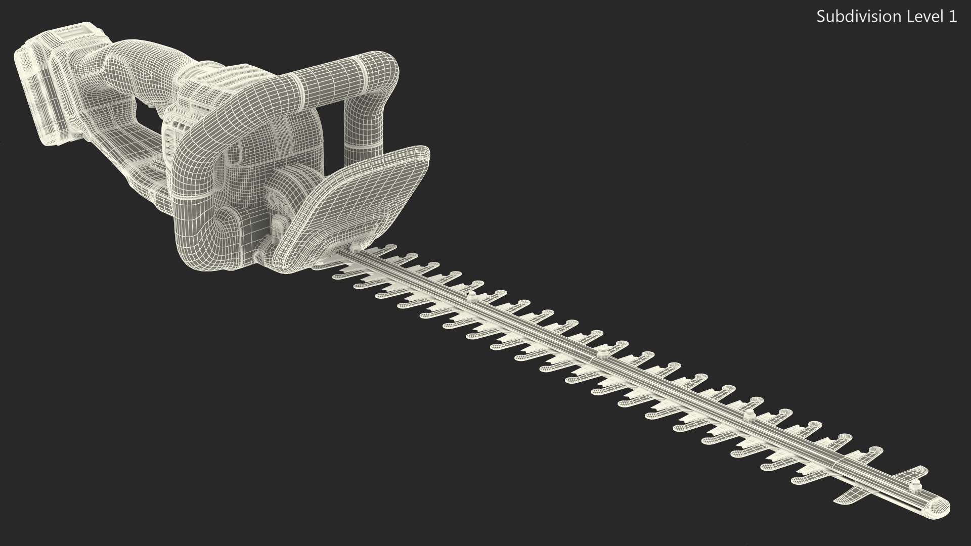 3D Cordless Electric Hedge Trimmer with 20V Battery model