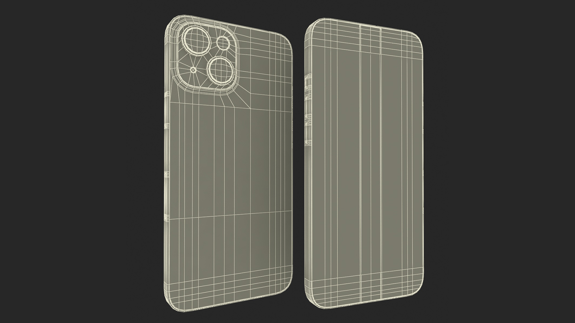 Natural Titanium IPhone 15 Pro Max Broken Glass 3D