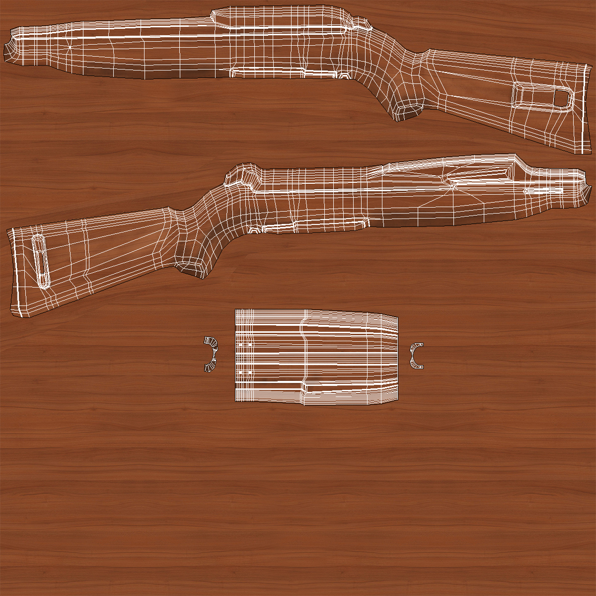 American M1 Carbine 3D model