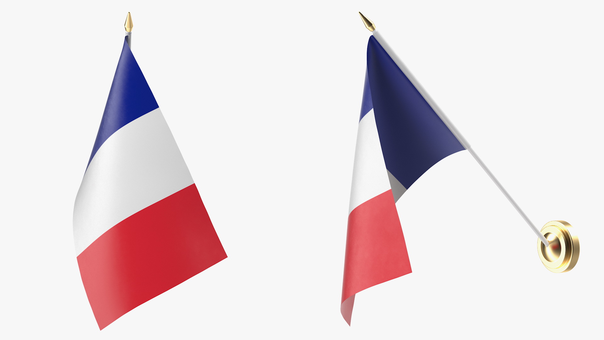 3D Wall Flag France
